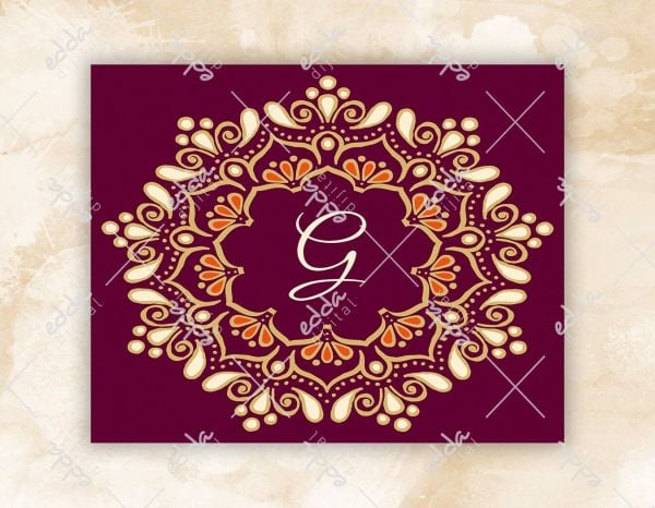 Mor Renkte Kına Pisti Kaplaması