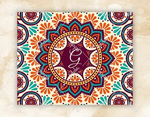 Hint Model Renkli Kına Pisti Kaplaması