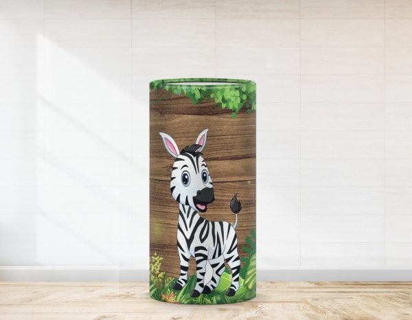 Safari Zebra Temalı Strafor Kaplaması