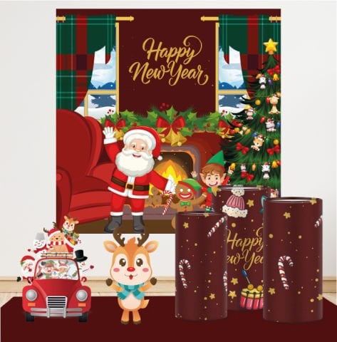 Yılbaşı Teması Mega 3 Paket