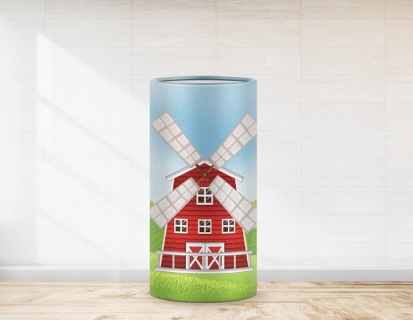 Çiftlik Konsepti Değirmen Temalı Strafor Kaplaması