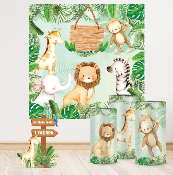 Safari Teması Efsane 3 Paket