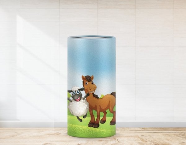 Çiftlik Hayvanları Temalı Strafor Kaplaması