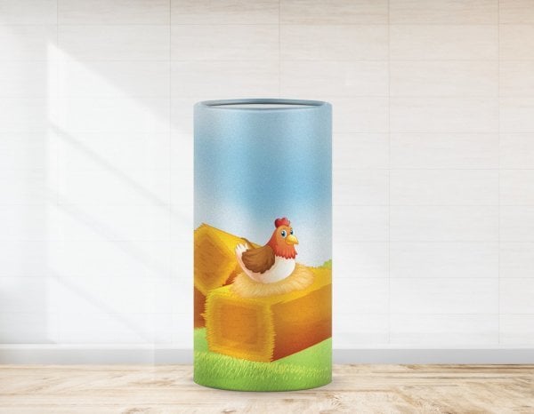 Çiftlik Konsept Tavuk Temalı Strafor Kaplaması