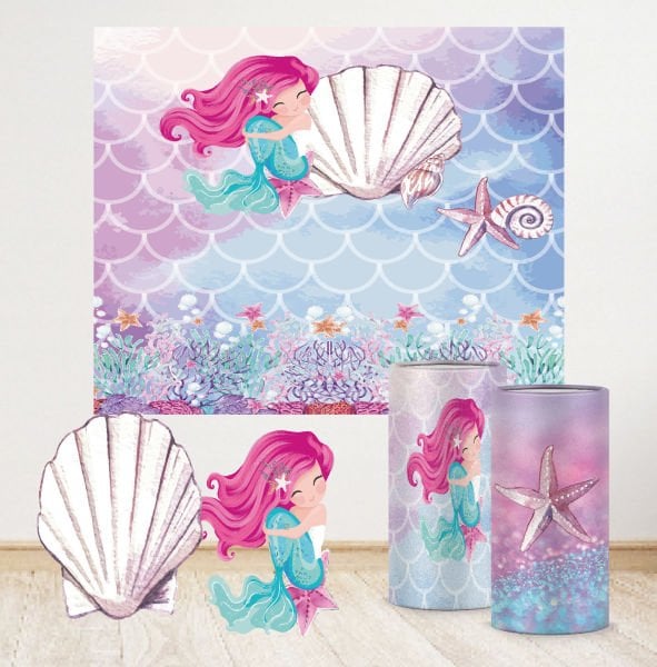 Deniz Kızı Temalı Mini 2 Paket