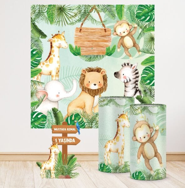 Safari Teması Mega 4 Paket