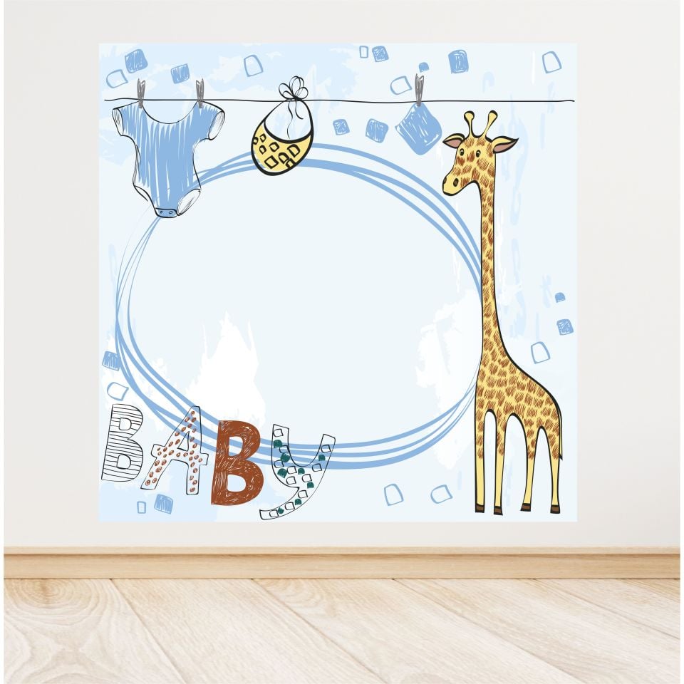 Baby Shower Temalı Afiş