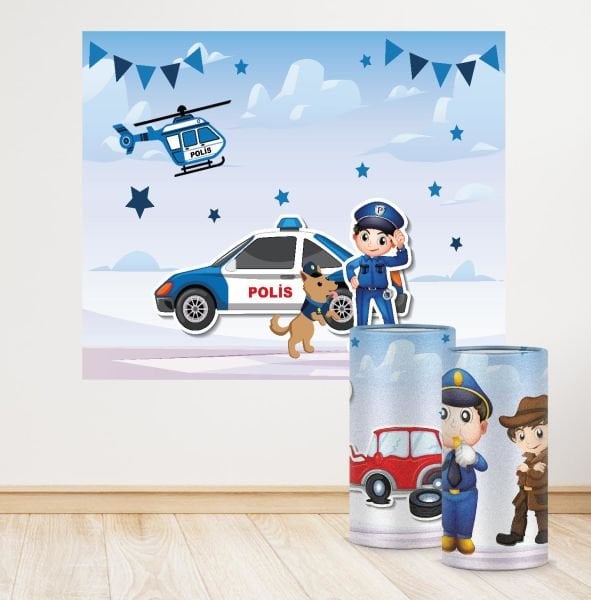 Polis Konseptli Mini 4 Paket