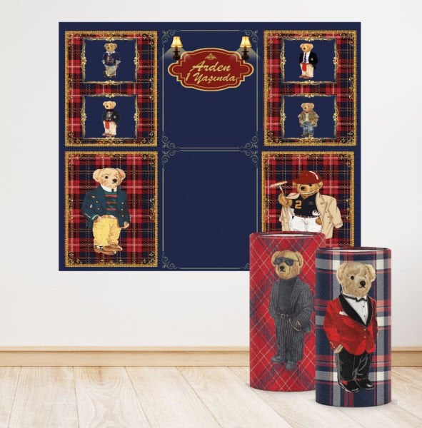 Polo Bear Konseptli Mini 4 Paket