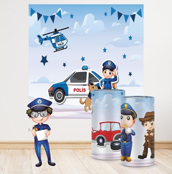 Polis Konseptli Mega 4 Paket