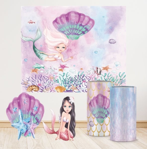 Denizkızı Temalı Mini 2 Paket