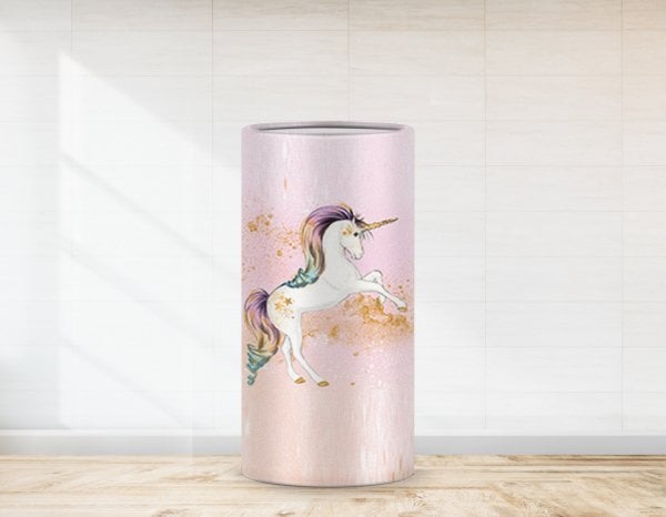 Renkli Unicorn Atı Temalı Strafor Kaplaması