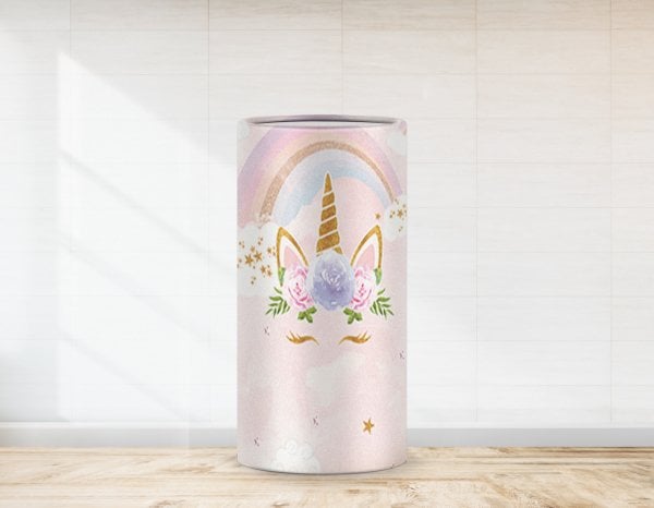 Renkli Unicorn Temalı Strafor Kaplaması